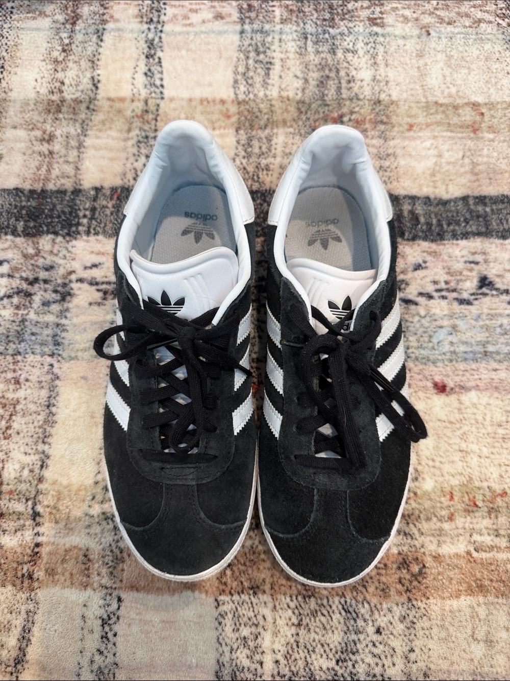 adidas Black & White Suede Classic Sneakers